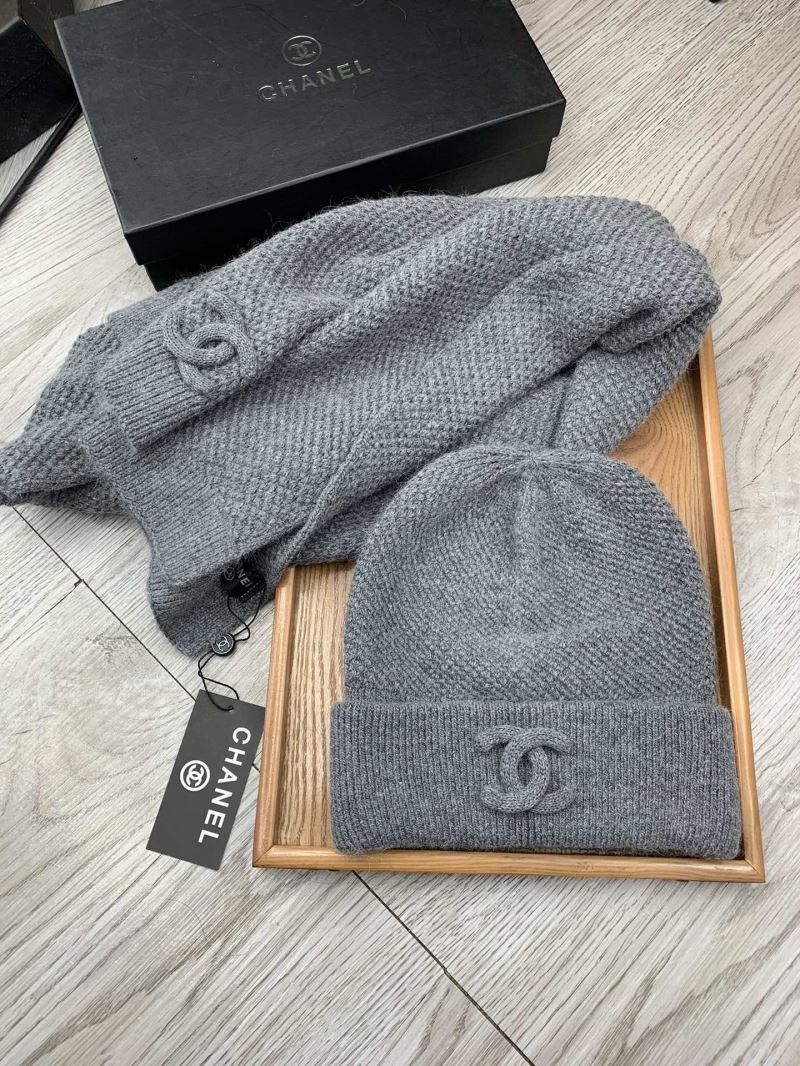 Chanel Caps Scarfs